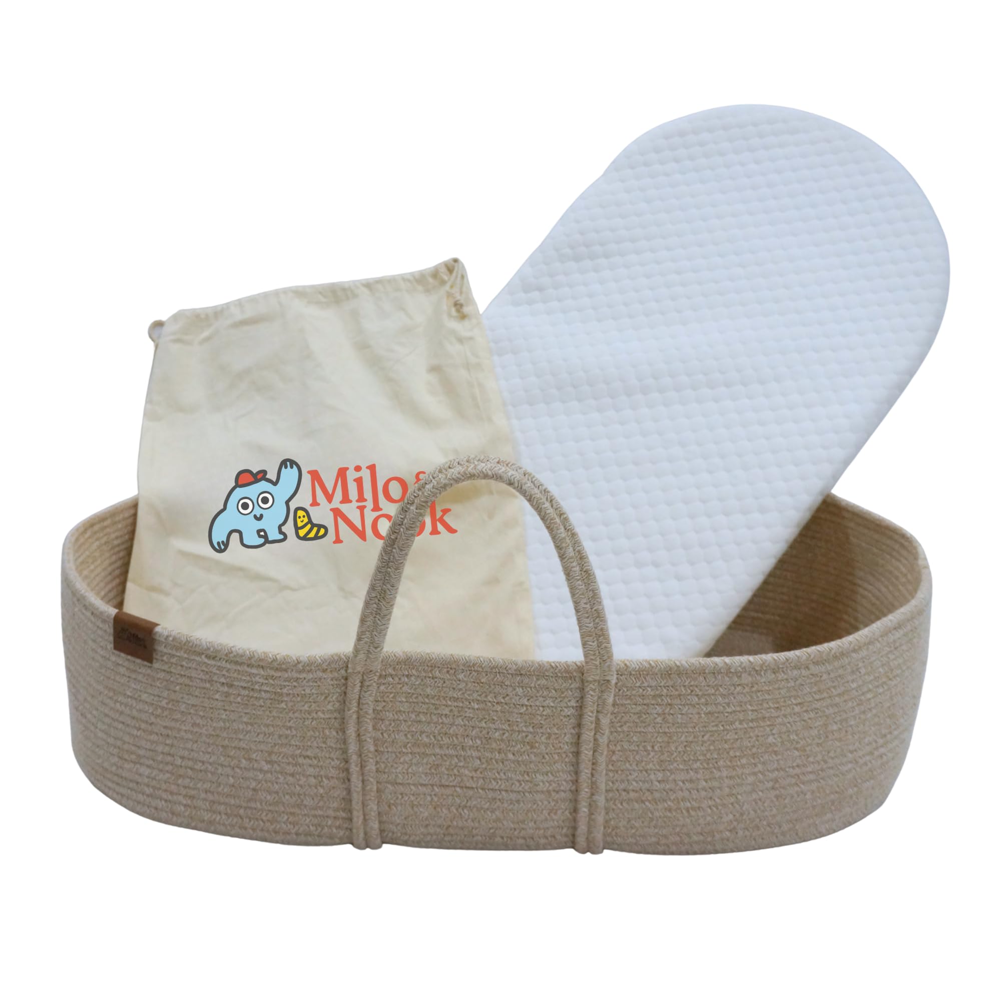 Baby Changing Basket with Pad